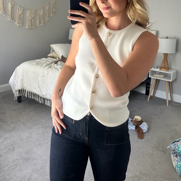 CAbi Venice Trouser Jean - Dark Indigo Flare Jeans - Picture 8 of 8